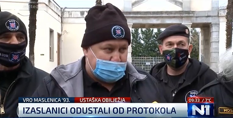 HOS-ovci s ustaškim obilježjima su bili dio službenog protokola, imamo popis