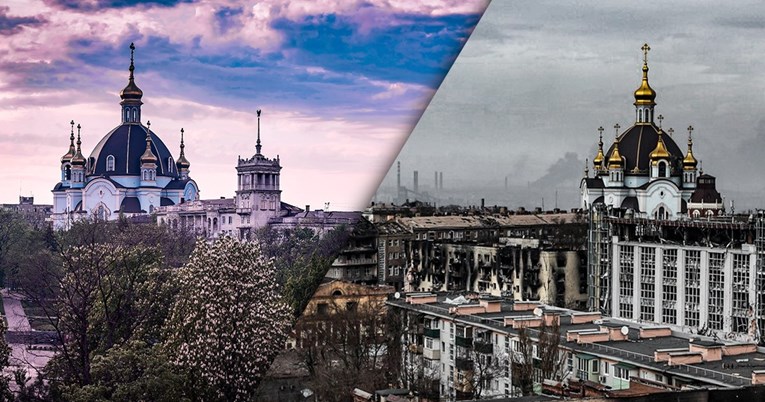 Pogledajte Mariupolj prije i poslije ruskog napada - Index.hr
