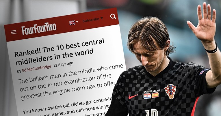 FourFourTwo objavio popis najboljih veznjaka svijeta. Modrić nije upao
