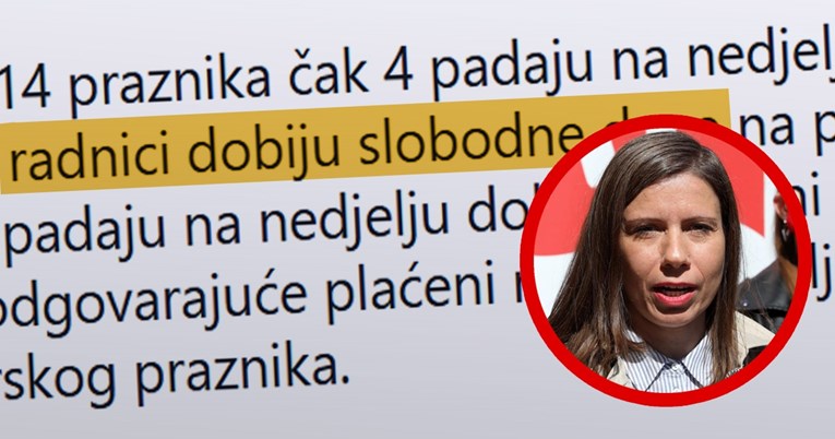 Peović: Zahtijevamo da radnici dobiju slobodni ponedjeljak kad je praznik u nedjelju