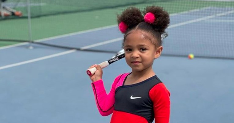 Serena Williams objavila video kćeri (3) na teniskom terenu: Vježbom do savršenstva