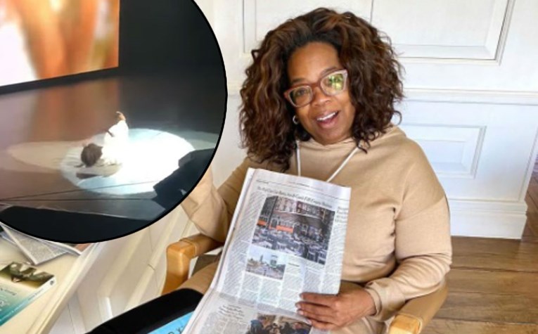 Oprah Winfrey pala na pozornici usred govora: "Pogrešne cipele"