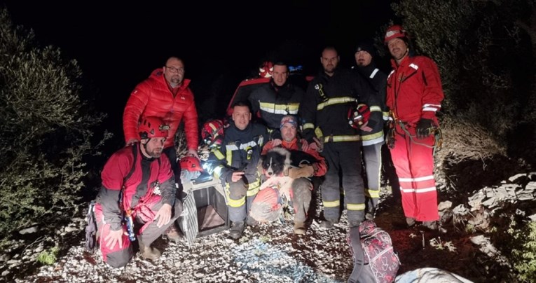 Vatrogasci i HGSS zajedno spasili psa iz jame: "Čulo se cviljenje, bila je u šoku"