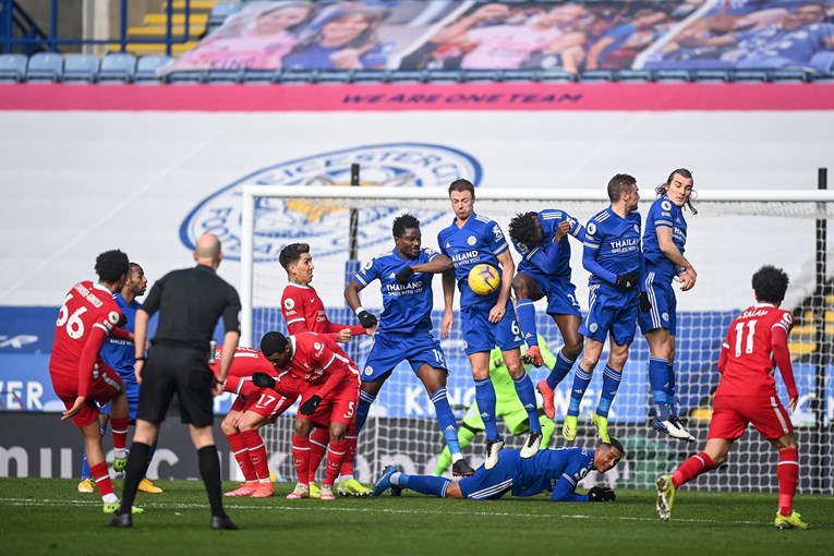LEICESTER - LIVERPOOL 3:1 Liverpoolu se komplicira borba za ulazak u Ligu prvaka