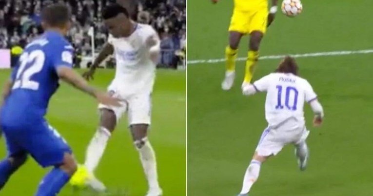 VIDEO Modrićeva majstorija je hit. Vinicius je napravio istu stvar tri dana prije
