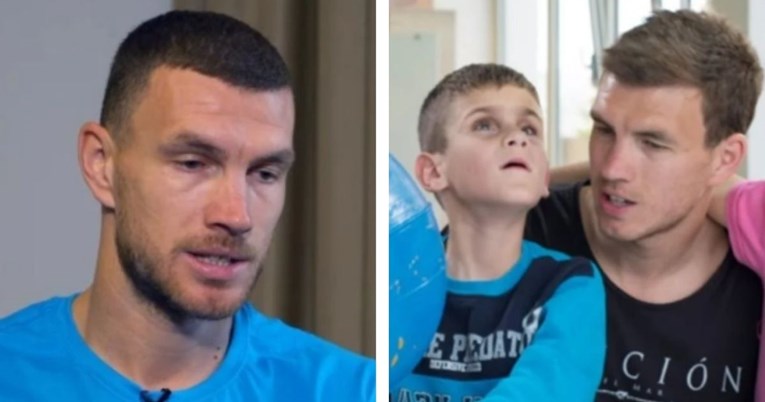 VIDEO Džeko: Halid, koji je slijep, dira me po licu i kaže "ma Džeko, đe si ti?"