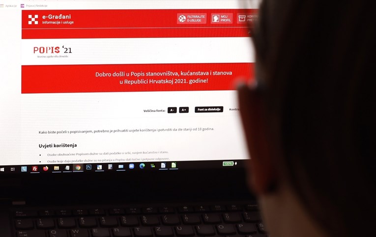 Dosad se popisalo 177.000 osoba. Pogledajte gdje najviše, a gdje najmanje