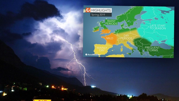 AccuWeather objavio prognozu za proljeće