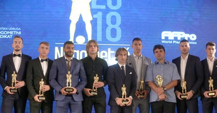 Izabrali igrači i treneri: Modrić najbolji hrvatski nogometaš, nagrade Keku i Soudaniju
