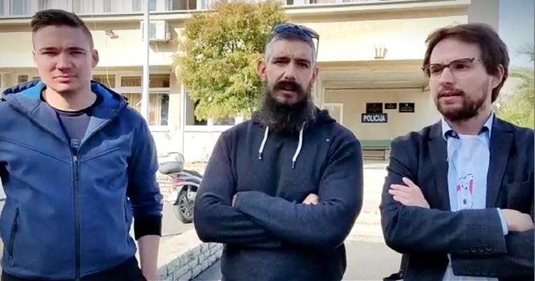 Smećem ispisali "HDZ" pa završili u postaji: "Usprotiviš im se i odmah na policiju"