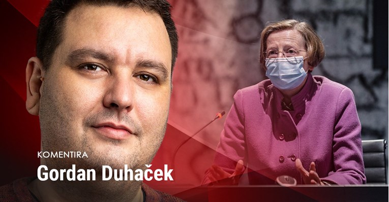 Markotić se zapitala je li u sudnici. Zamislimo kako bi tamo odgovarala na pitanja