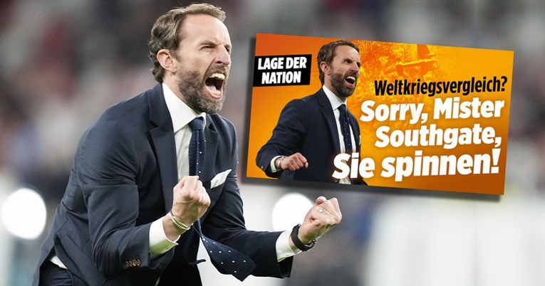 Bild o Southgateu: Luđače, tvoji protivnici su Neuer i Müller, a ne Hitler i Göring