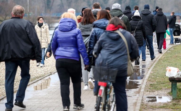 Ni tmurno vrijeme ih nije spriječilo: Pogledajte kako su Zagrepčani proveli nedjelju
