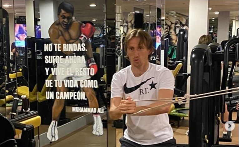 Modrić objavio fotografiju iz izolacije