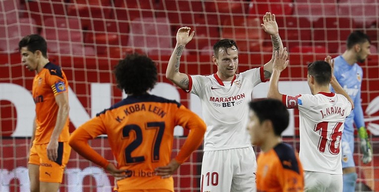Rakitić zabio u uvjerljivoj pobjedi Seville nad Valencijom u Kupu kralja