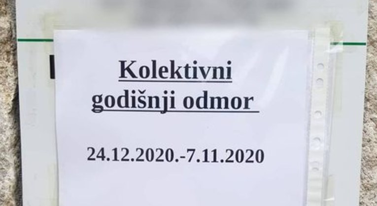 Natpis u Dalmaciji nasmijao Fejs, ljudi se šale: "Ovo je dokaz da se 2020. ponavlja"