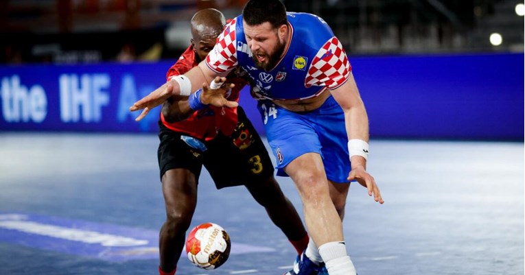 HRVATSKA - ANGOLA 28:20 Hrvatska u drugom poluvremenu slomila Angolu