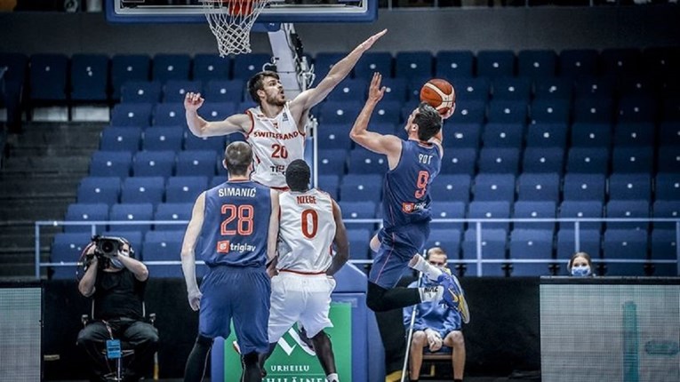 Srbija košem u 5 desetinski do kraja izgubila u Švicarskoj, visi joj plasman na Euro