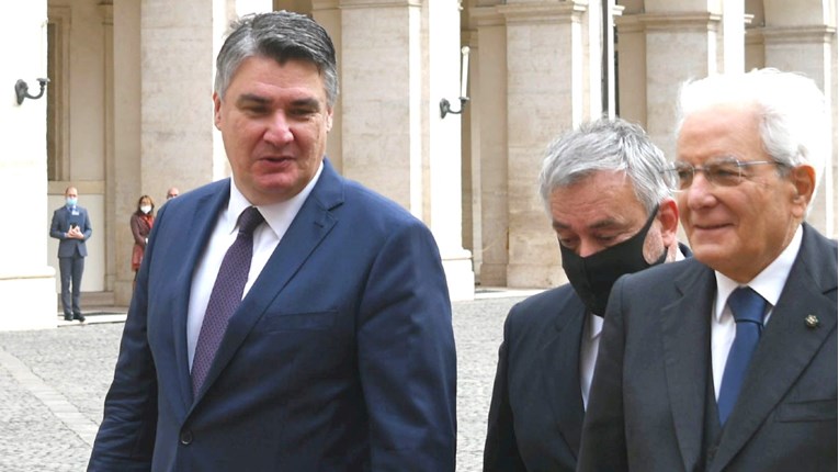 Milanović: Odnosi Hrvatske i Italije su vrlo dobri, na rubu su dosade