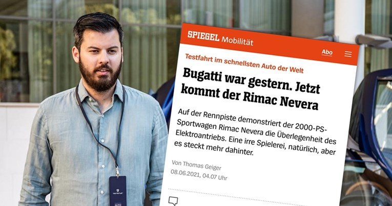 Der Spiegel o Rimcu: Nakon vožnje u Neveri, Lamborghini i Porsche izgledaju mlitavo