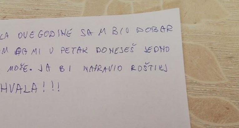 Urnebesna poruka malog Imoćanina sv. Nikoli: "Želim jedno zaklano..."