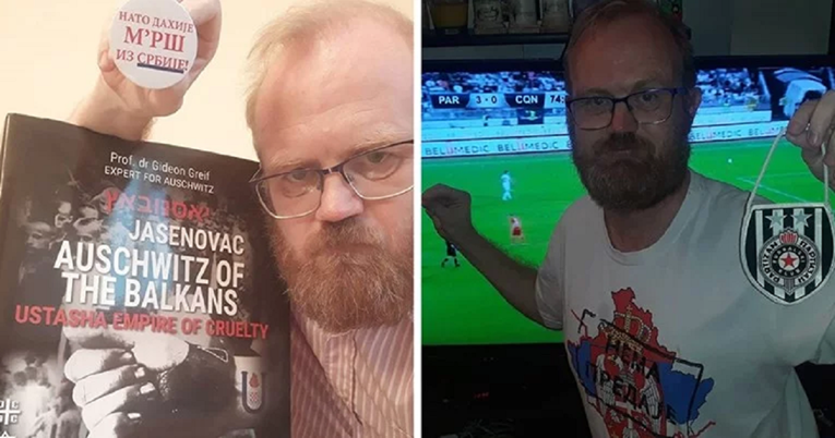 VIDEO Norvežanin koji navija za Partizan izvrijeđao Dinamo i Hrvatsku
