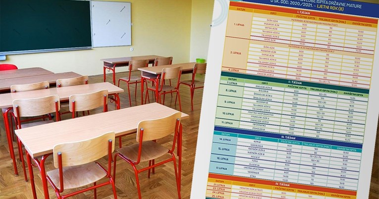 Državna matura provodi se u posebnim uvjetima, covid-pozitivni polagat će na jesen