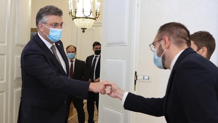 Sastali se Plenković i Tomašević