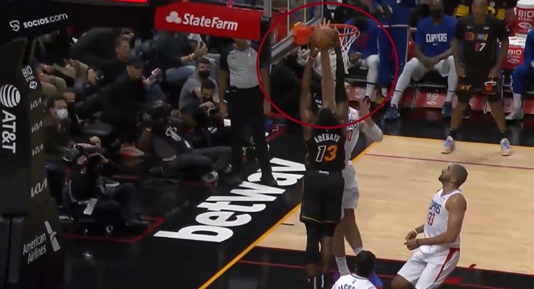 Pogledajte kako je Zubac blokirao centra Miamija. Iznenadio je i komentatora