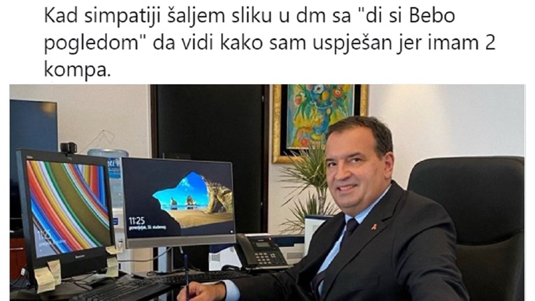 Ekipa se nemilosrdno sprda s ovom Beroševom fotkom, neke fore su 18+