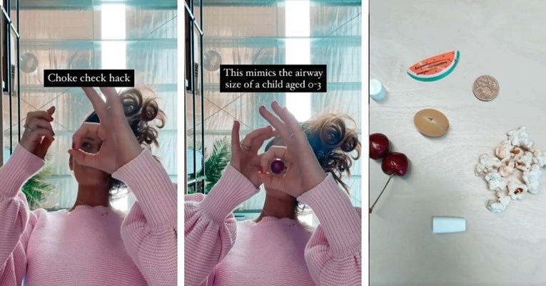 Mama pokazala kako provjeriti može li se dijete ugušiti određenim predmetima