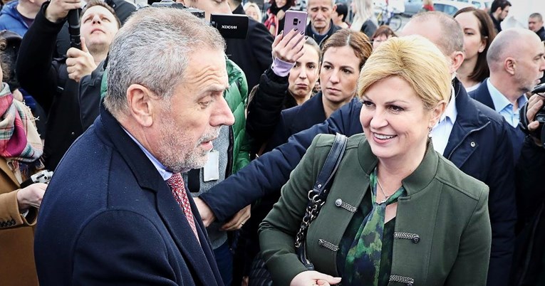 Kolinda izrazila sućut Bandićevoj obitelji