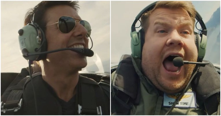 Tom Cruise priredio let Jamesu Cordenu, voditelj vrištao od straha