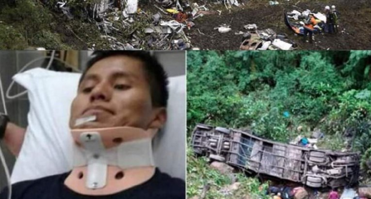Prvo je preživio pad aviona Chapea, a sad i pad u provaliju duboku 150 metara