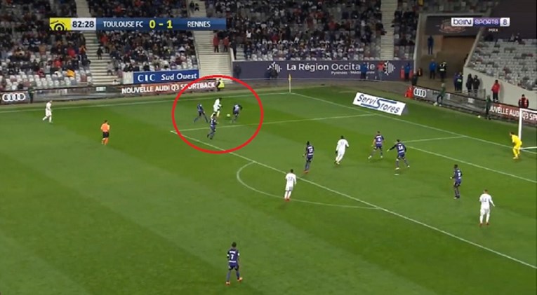 Kalinićeva zamjena protiv Rennesa primila gol o kojem će se još pričati