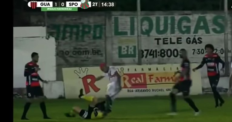 VIDEO Nogometaš brutalno nokautirao suca. Sudit će mu za pokušaj ubojstva