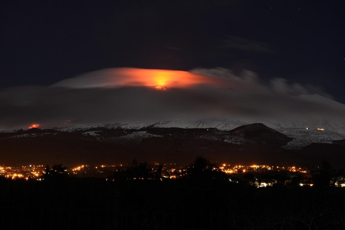 Etna Izbacuje Lavu Pepeo Prekrio Sela Tlo Podrhtava Pogledajte Snimke Index Hr