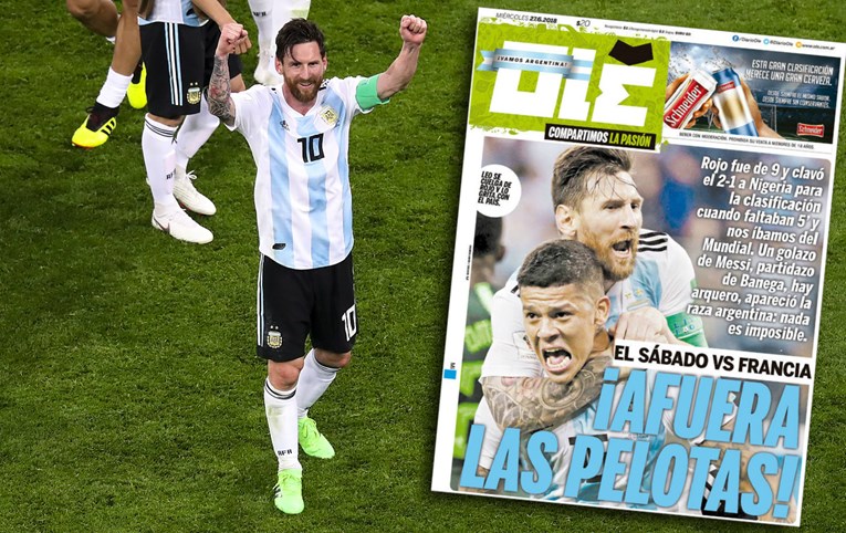 "A sad pokažite muda": Pogledajte današnje argentinske naslovnice