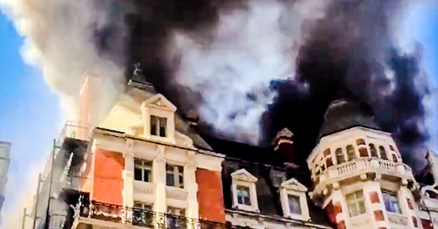 Gori luksuzni hotel u centru Londona