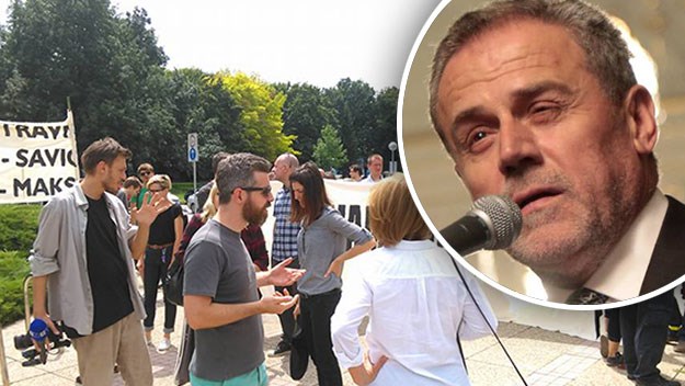 Građani se bore protiv uništenja parka zbog crkve, bivši član Partije Bandić ih nazvao komunistima