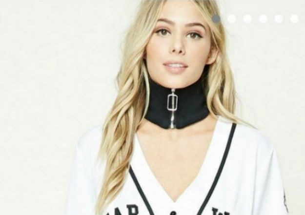 Internet ismijava apsurdni choker poznatog branda Forever 21