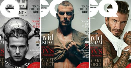 Sva lica sexy nogometaša: GQ ovaj mjesec ima čak 5 naslovnica s Davidom Beckhamom