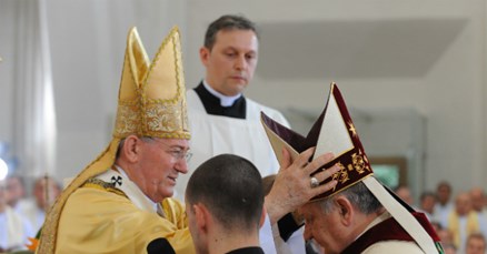 Jure Bogdan zaređen za novog vojnog biskupa, svečanosti prisustvovali Lozančić i novi ministri