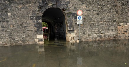 U Zadru opet počinje kiša, a voda od poplava se još nije povukla