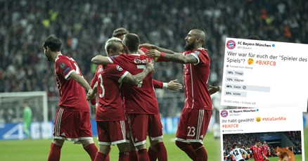 Igrač utakmice Bayern - Bešiktaš je mačak