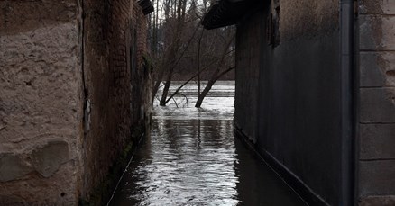 Klizište u Hrvatskoj Kostajnici je i dalje aktivno, vodostaj Une opada
