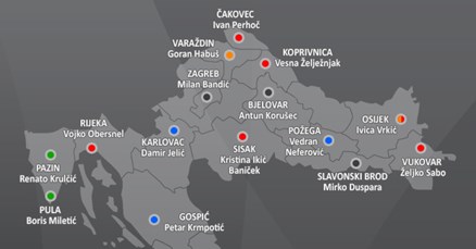 Tko su gradonačelnici 30 najvećih hrvatskih gradova?