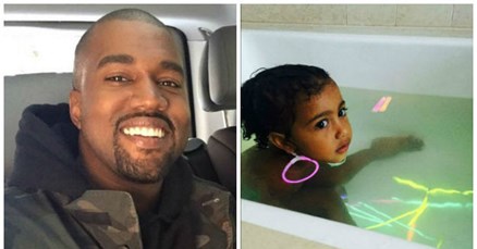 Iako to nije njegov stil: Ponosni tata Kanye podijelio sliku prekrasne kćerkice North