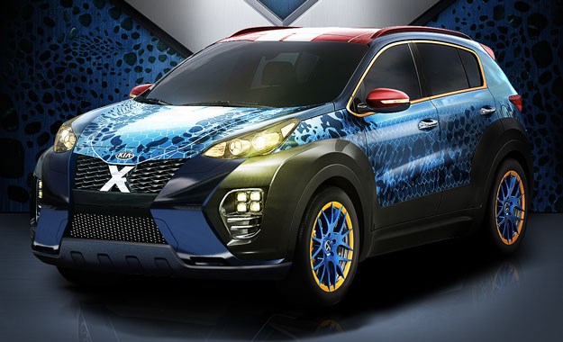 Kia Sportage u X-Men verziji