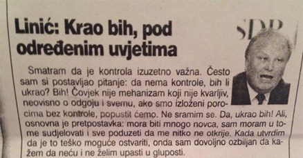 Sve Linićeve afere od 1987. do danas: Zašto se ne vodi istraga protiv njega i njegove obitelji?